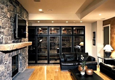 House In The Woods Wine Cellar
